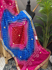Multicolor Bandhani Dupattas