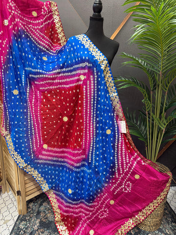 Multicolor Bandhani Dupattas