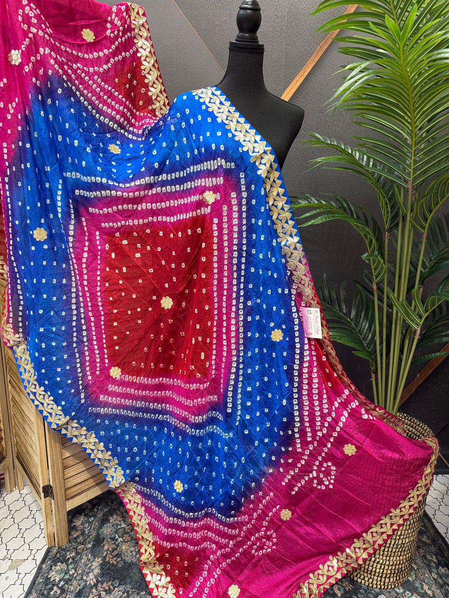 Multicolor Bandhani Dupattas