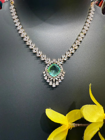Party Wear CZ Necklace set