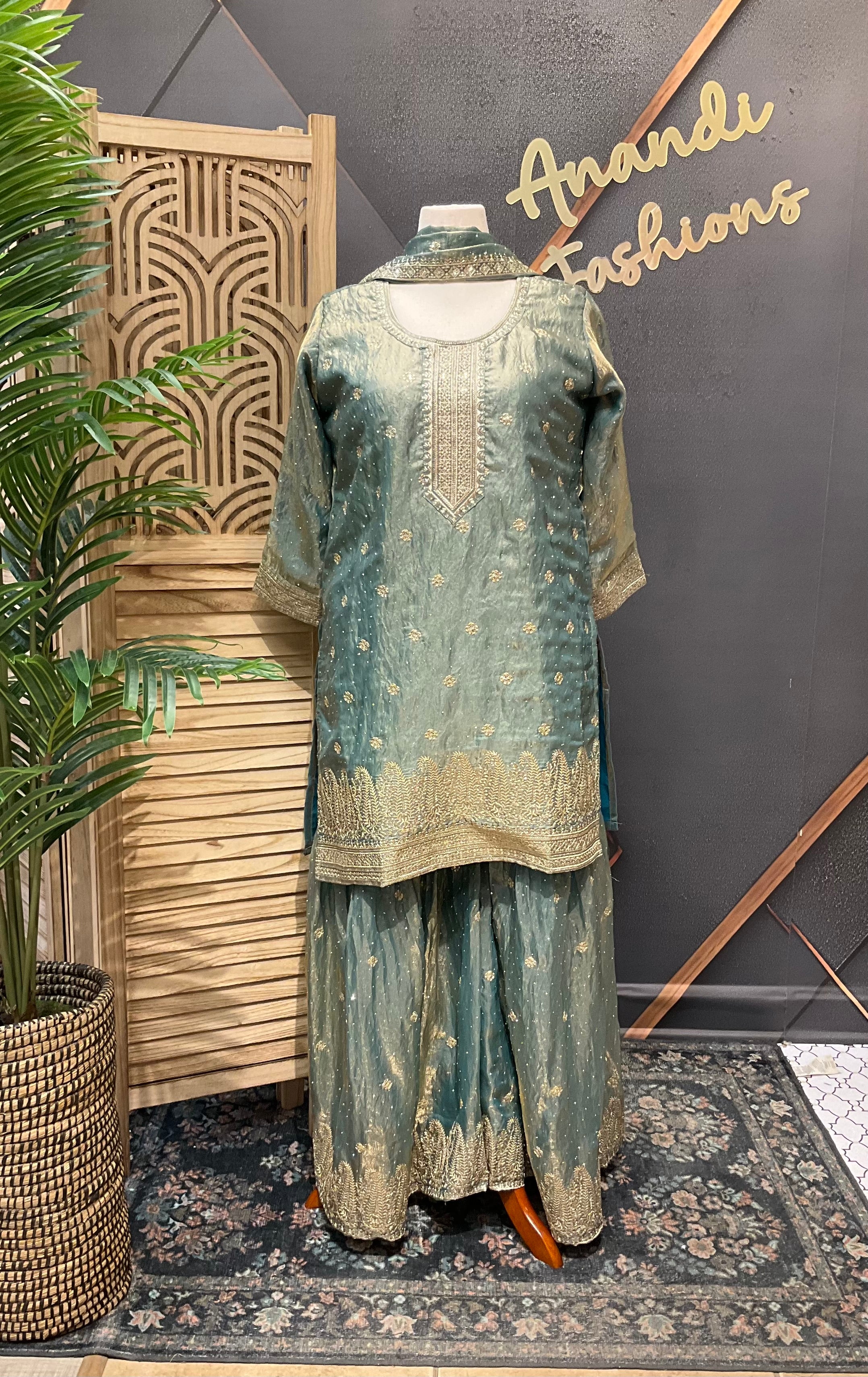 Size 44 - Party Wear Sharara set