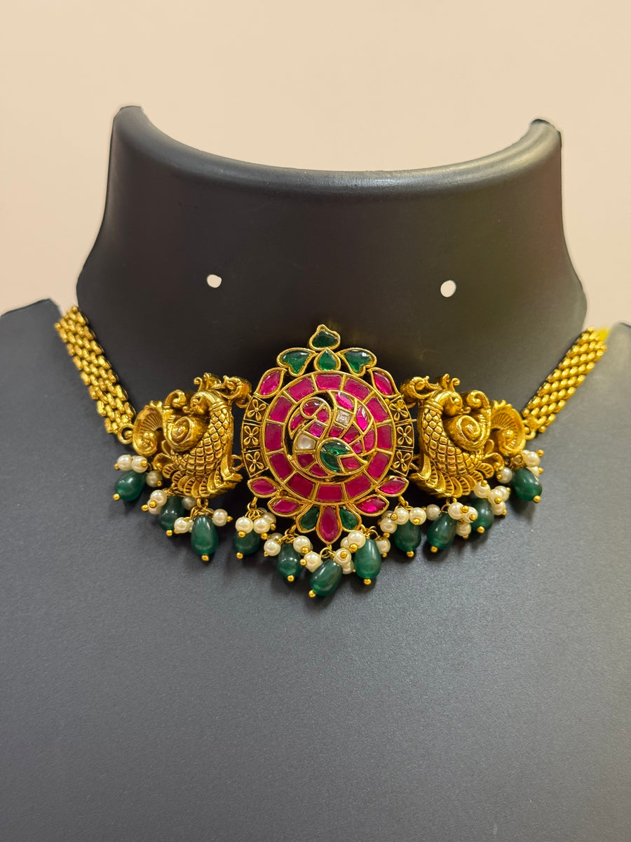 Jadau Kundan Choker set