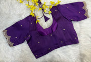 Raw Silk Blouse