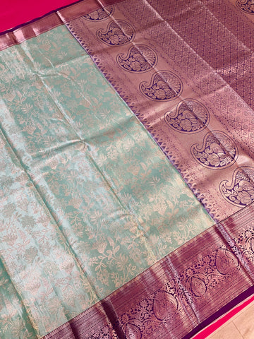 Semi Silk Kanjeevaram Saree