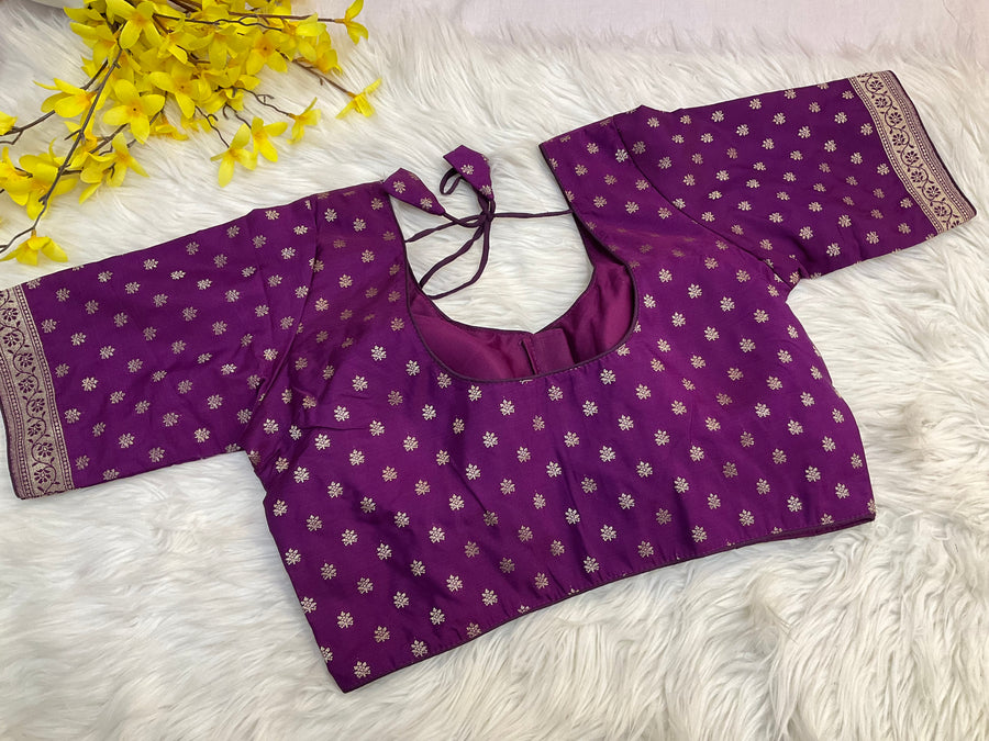 Purple blouse - Women - Blouse - Anandi Fashions