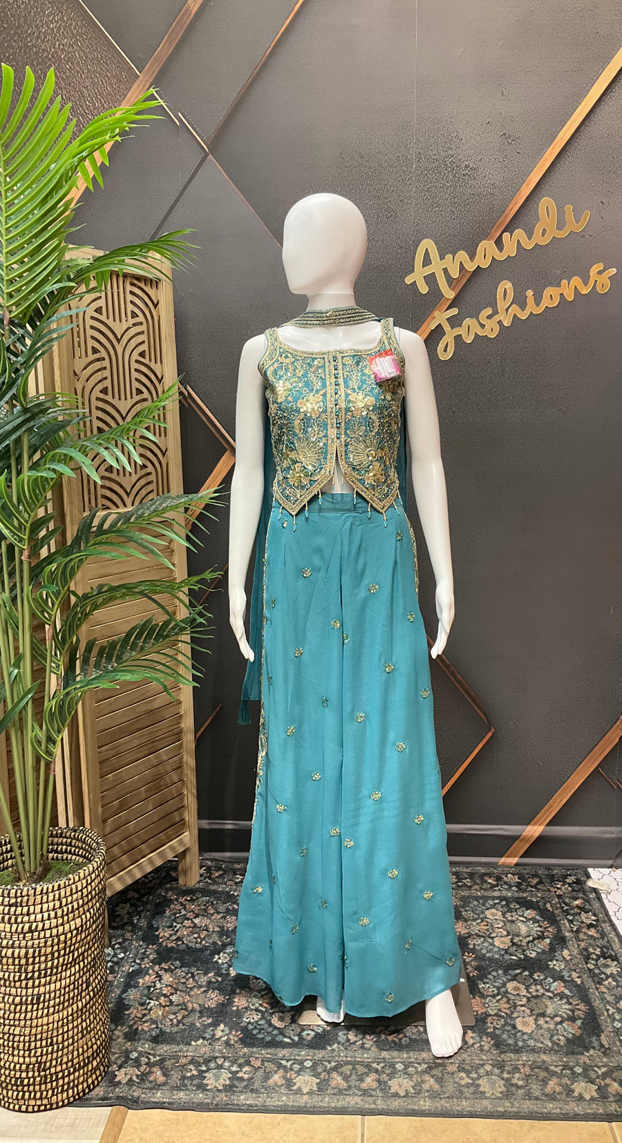 Blue Teenage Girls palazzo sets