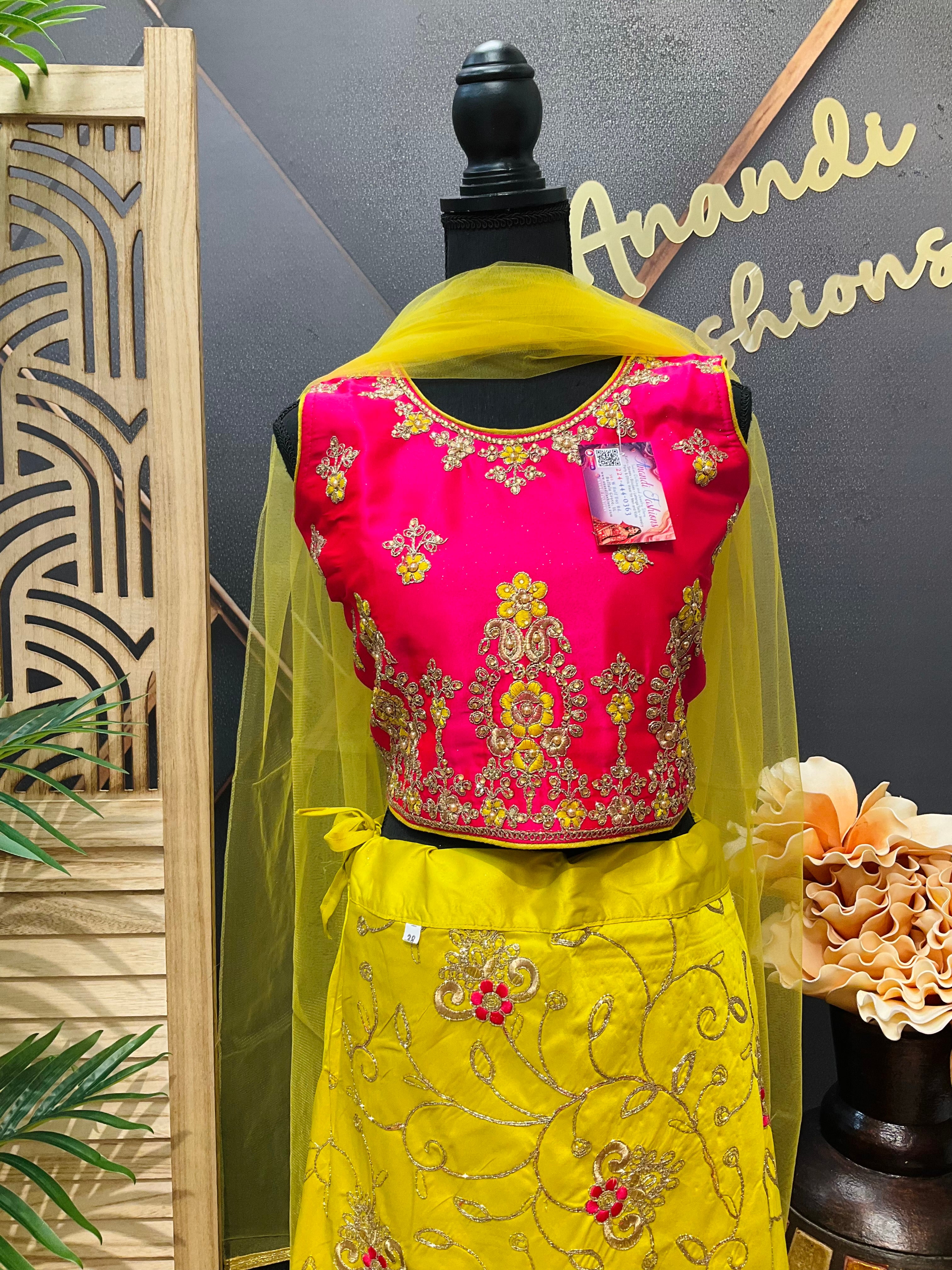 Teenage girls - lehanga set