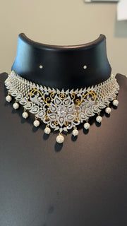 Beautiful CZ Choker set