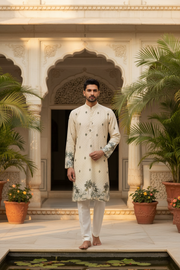 Embroidery Work Mens kurta set