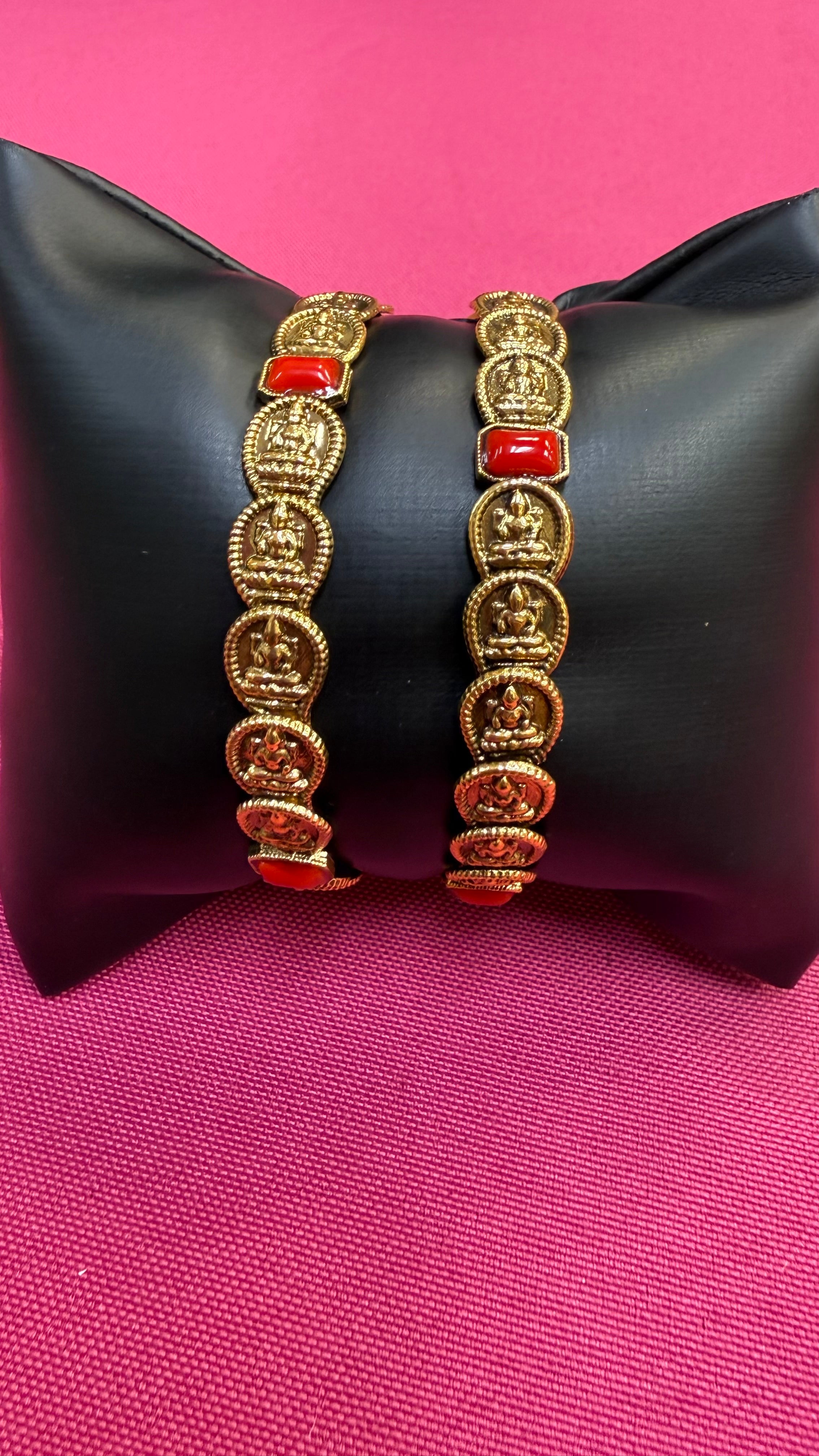 Lakshmi Bangles set - set of 2