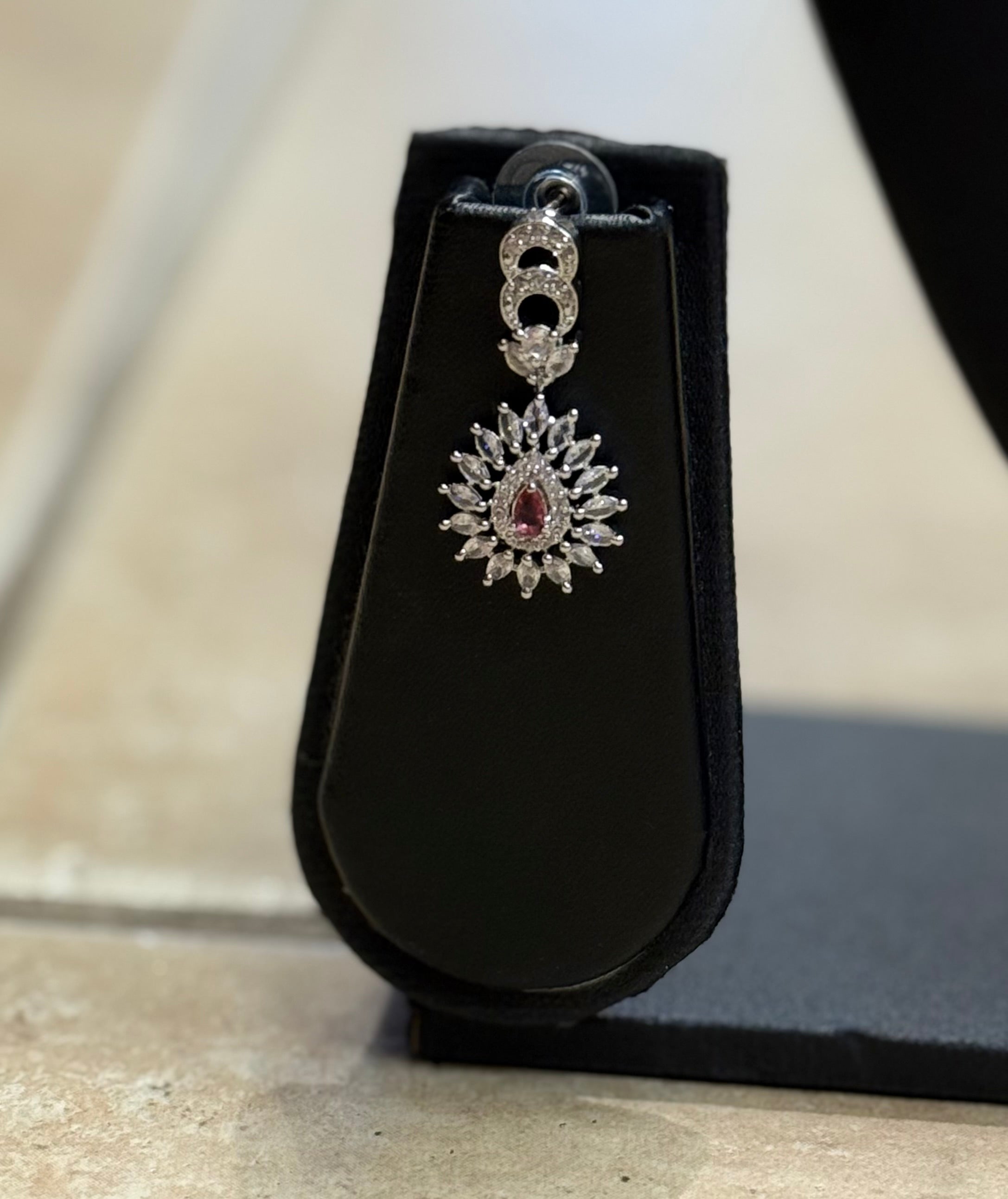 Silver Finish Necklace set