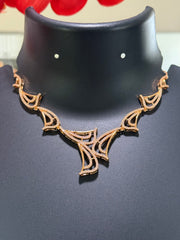 Rose Gold Necklace Set