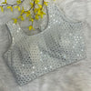 Size 40- Georgette Foil Mirror Blouse