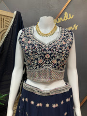 Georgette Lehenga Set