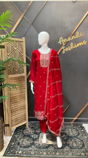 Red party Wear Kurti set