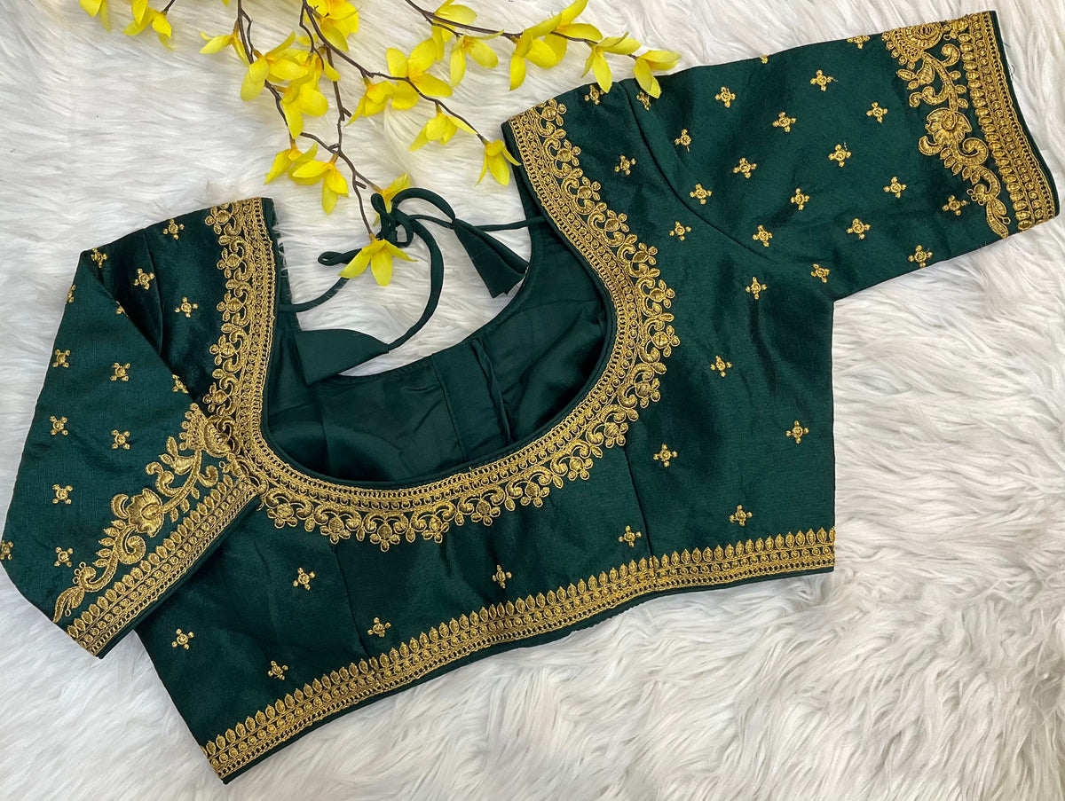 Size 40-Front Opening Work Blouse