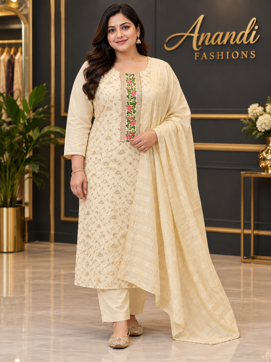 Women’s Kurti Set – Plus Size