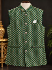 Men’s Dark Green Vest - Mens - Vest - Anandi Fashions