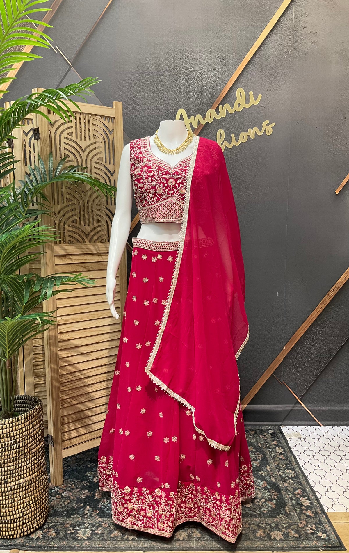 Georgette Lehenga sets - Size 40