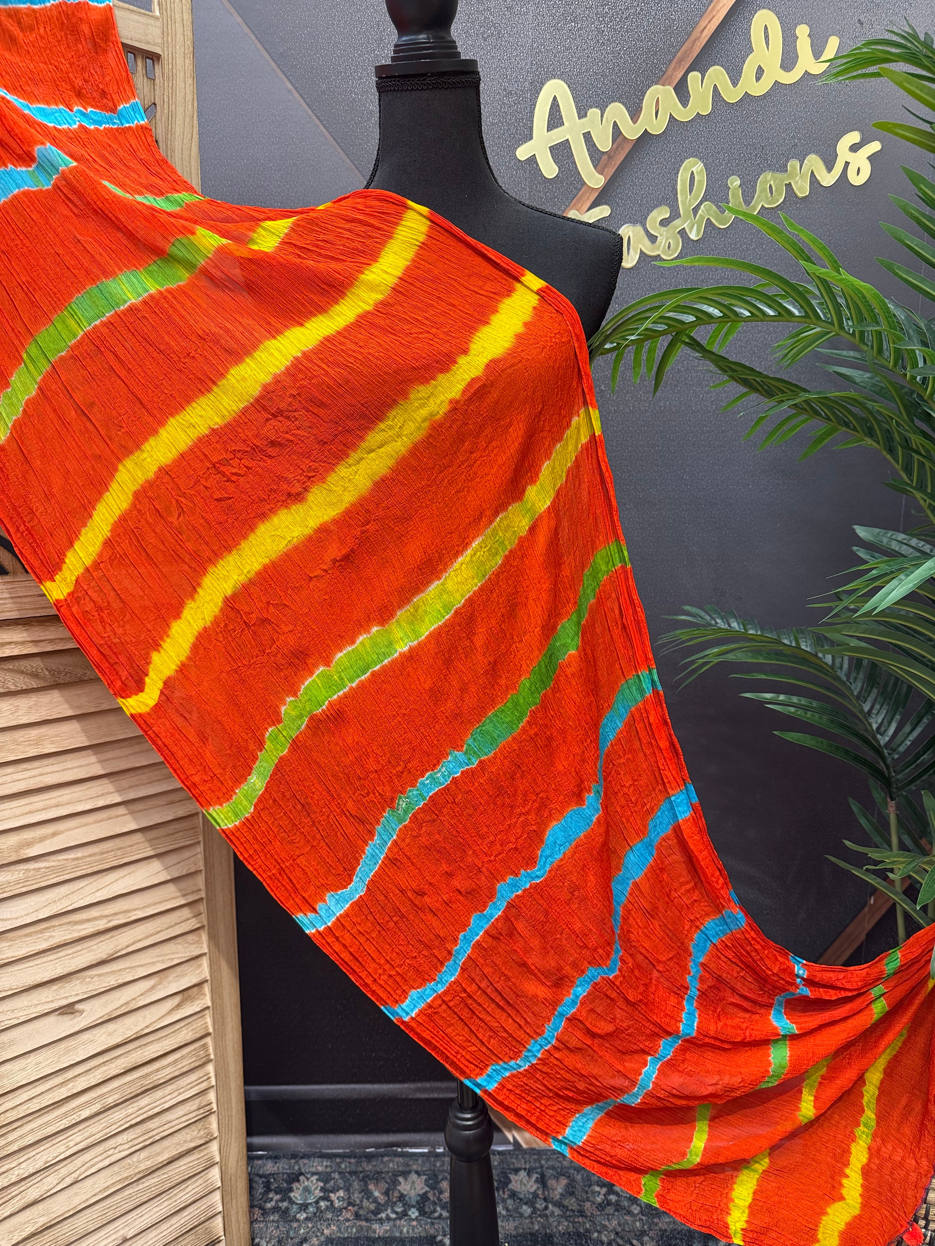 Colorful Leheriya Dupatta’s