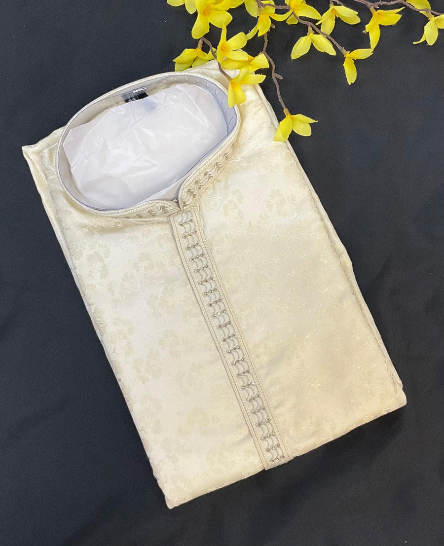Rich Cream Color - Party Wear Men’s wear set