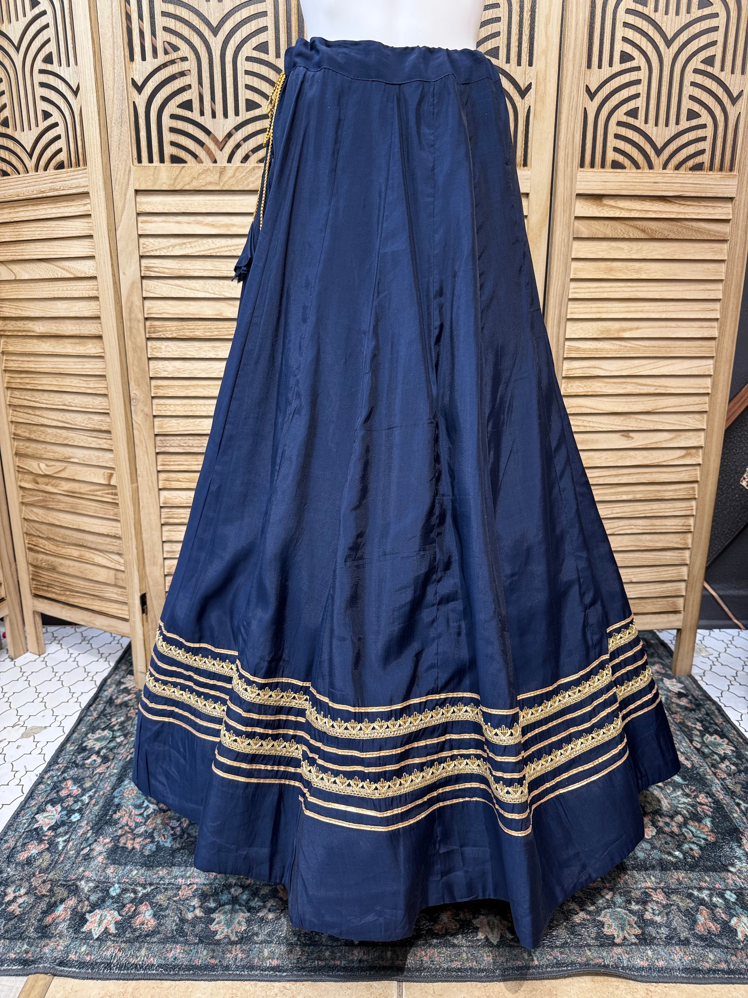 Garba Special- Satin Silk Skirts