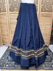 Garba Special Satin Silk Skirt - Navratri Dance Wear