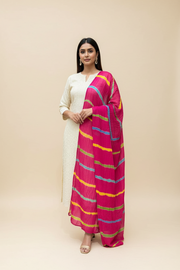 Colorful Leheriya Dupatta - Anandi Fashions