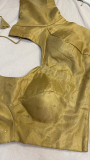 Plus size gold blouse - Women - Blouse - Anandi Fashions