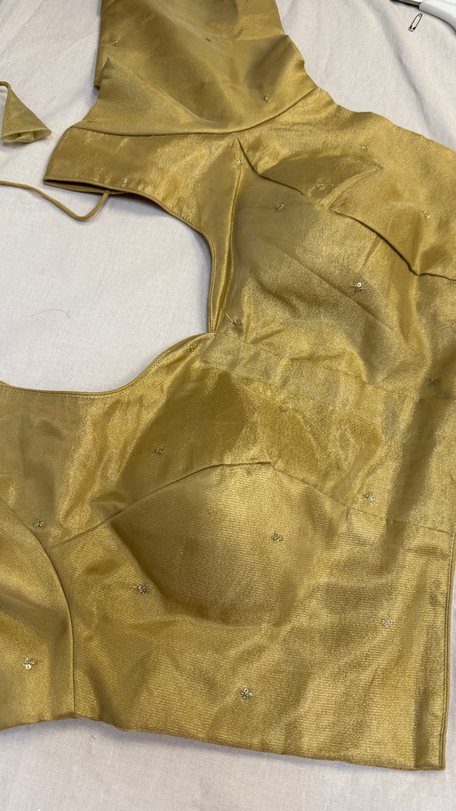 Plus size gold blouse - Women - Blouse - Anandi Fashions