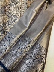 Semi Silk Kanjeevaram Allover Design Baby Pink Saree
