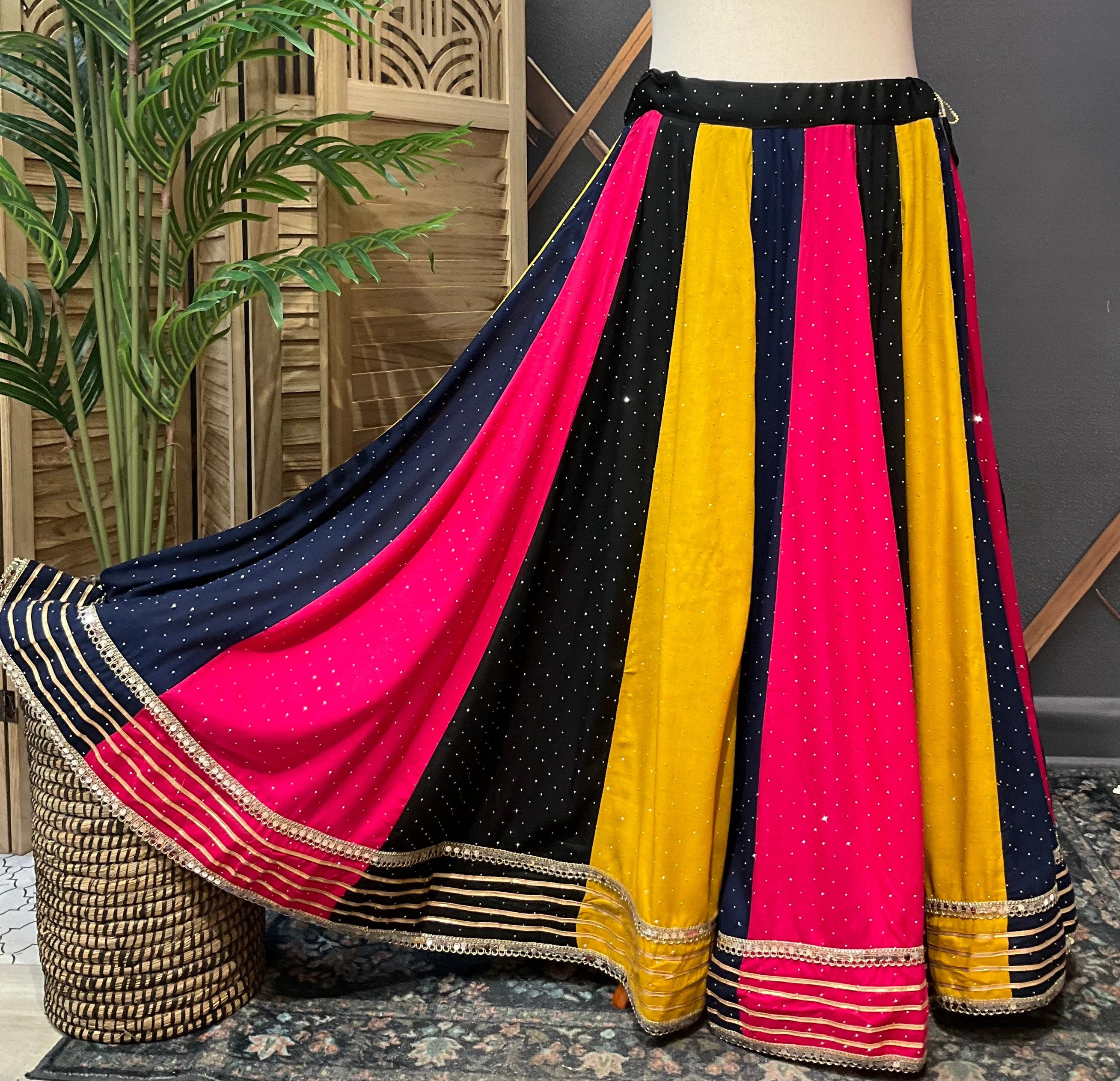 Pure Cotton Multicolor Skirt