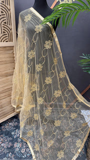 Gold Net/Sheer Duppatas