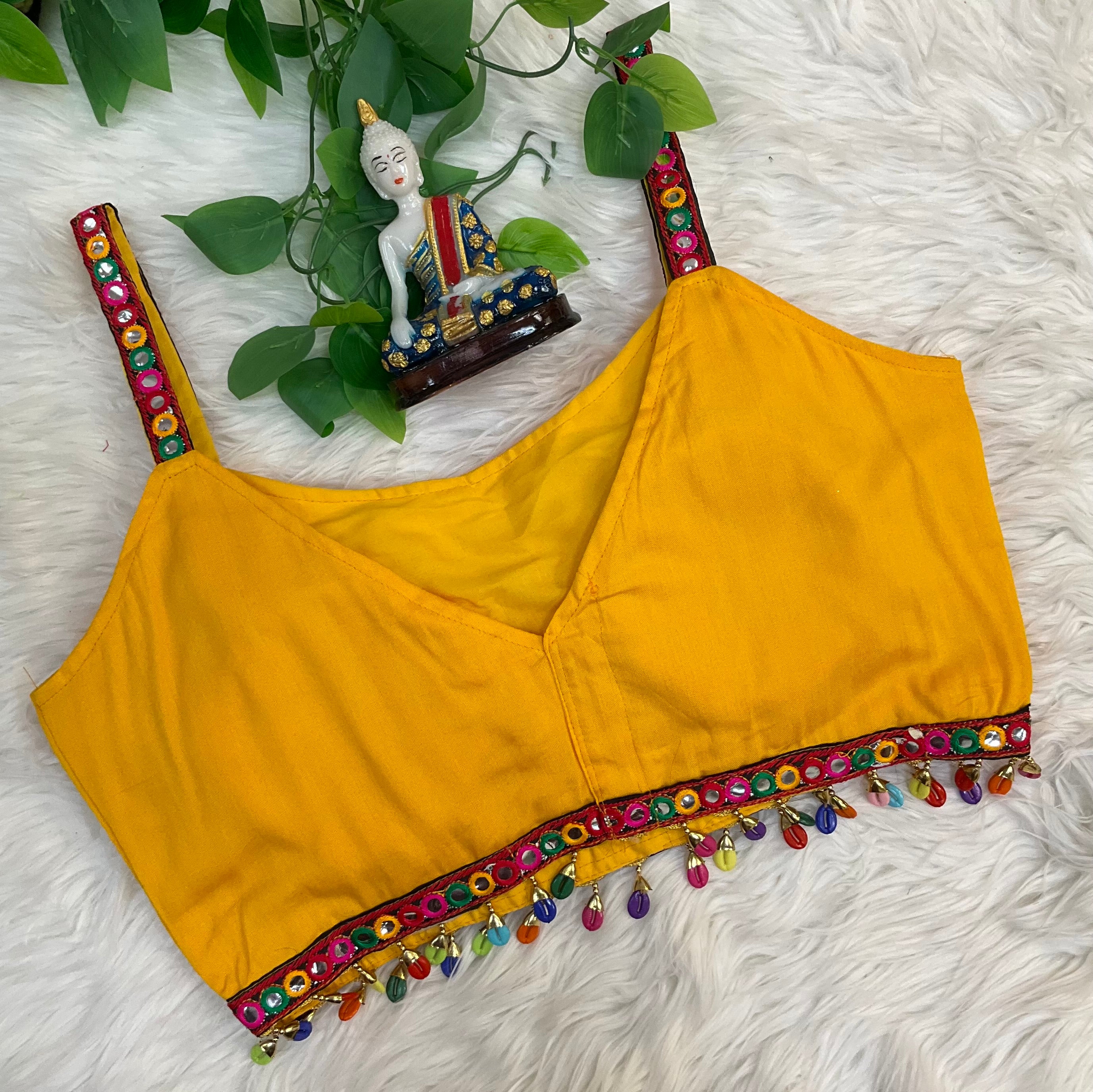 Thin Strap Colorful Pure Cotton Blouses