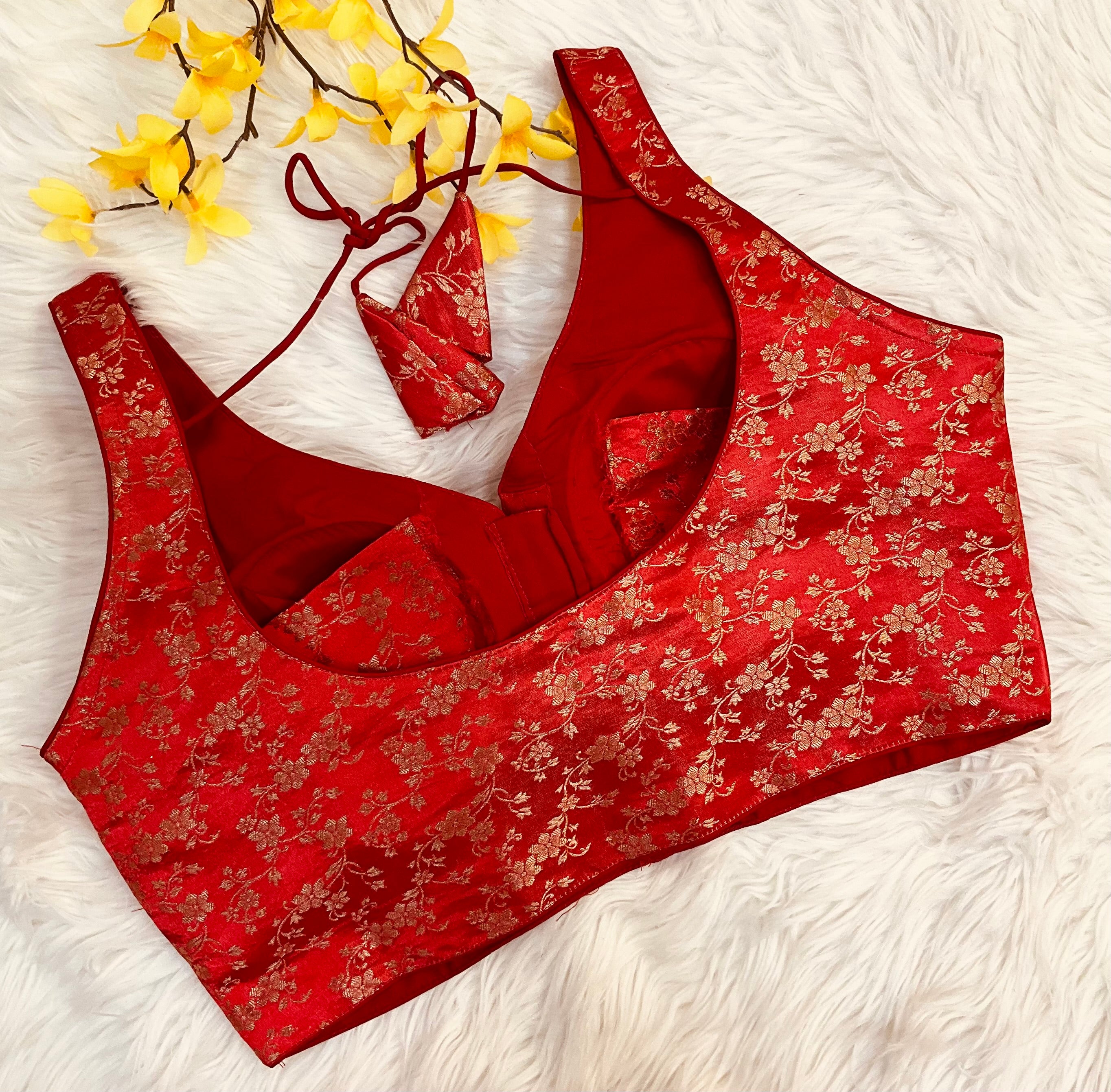 Soft Benarasi Blouses - Front Opening