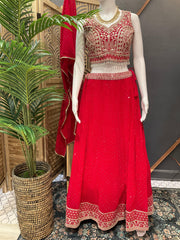 Party Wear Lehenga Choli Set - Wedding & Festive Occasions