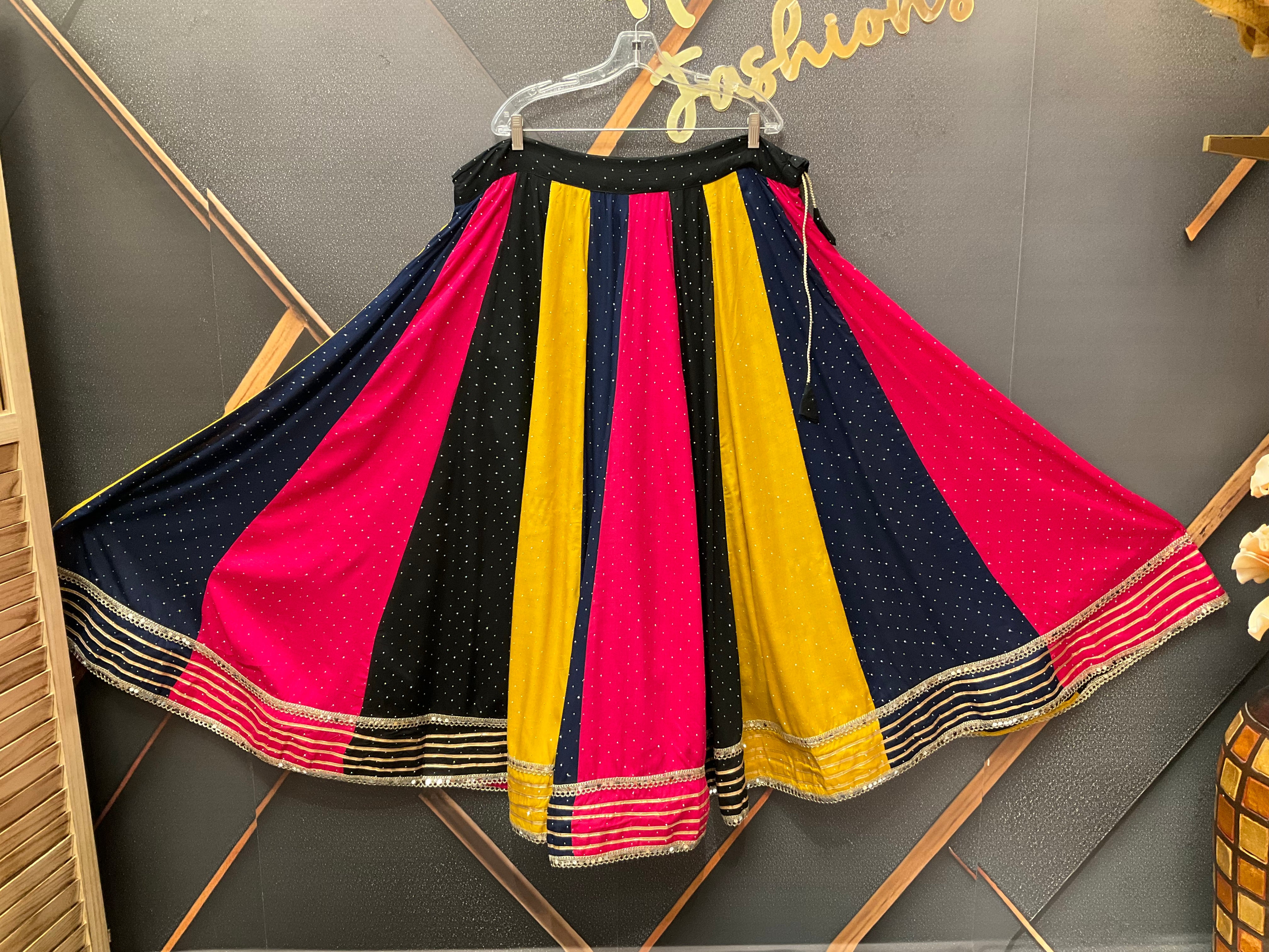 Pure Cotton Multicolor Skirt