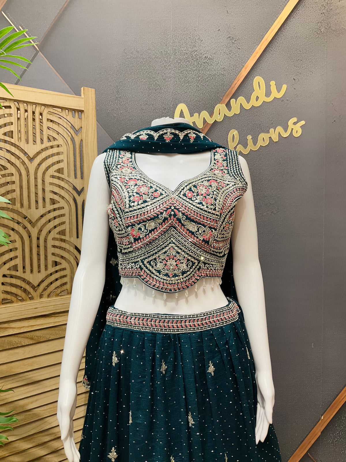 Size 40- Party Wear Lehenga sets