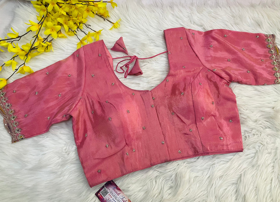 Women’s Light pink Tissue blouse - Women - Blouse - Anandi Fashions