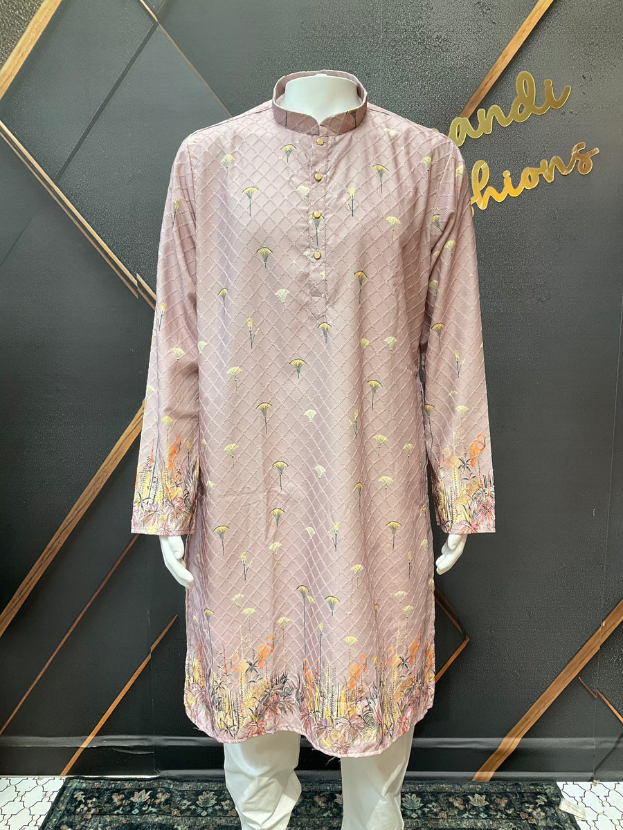 Men’s Digital Print kurta set