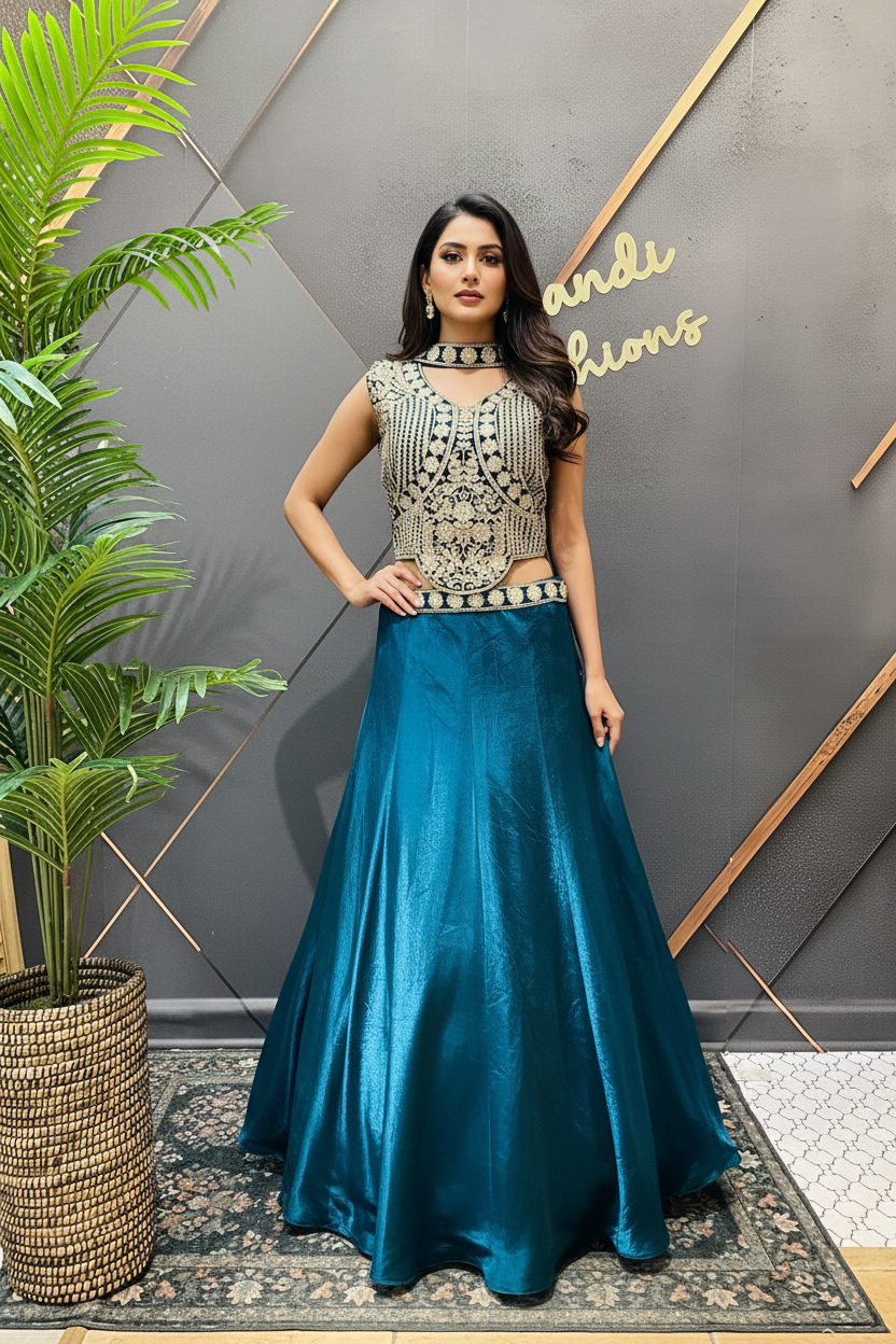 Colorful - Fancy Lehenga sets- Size 40