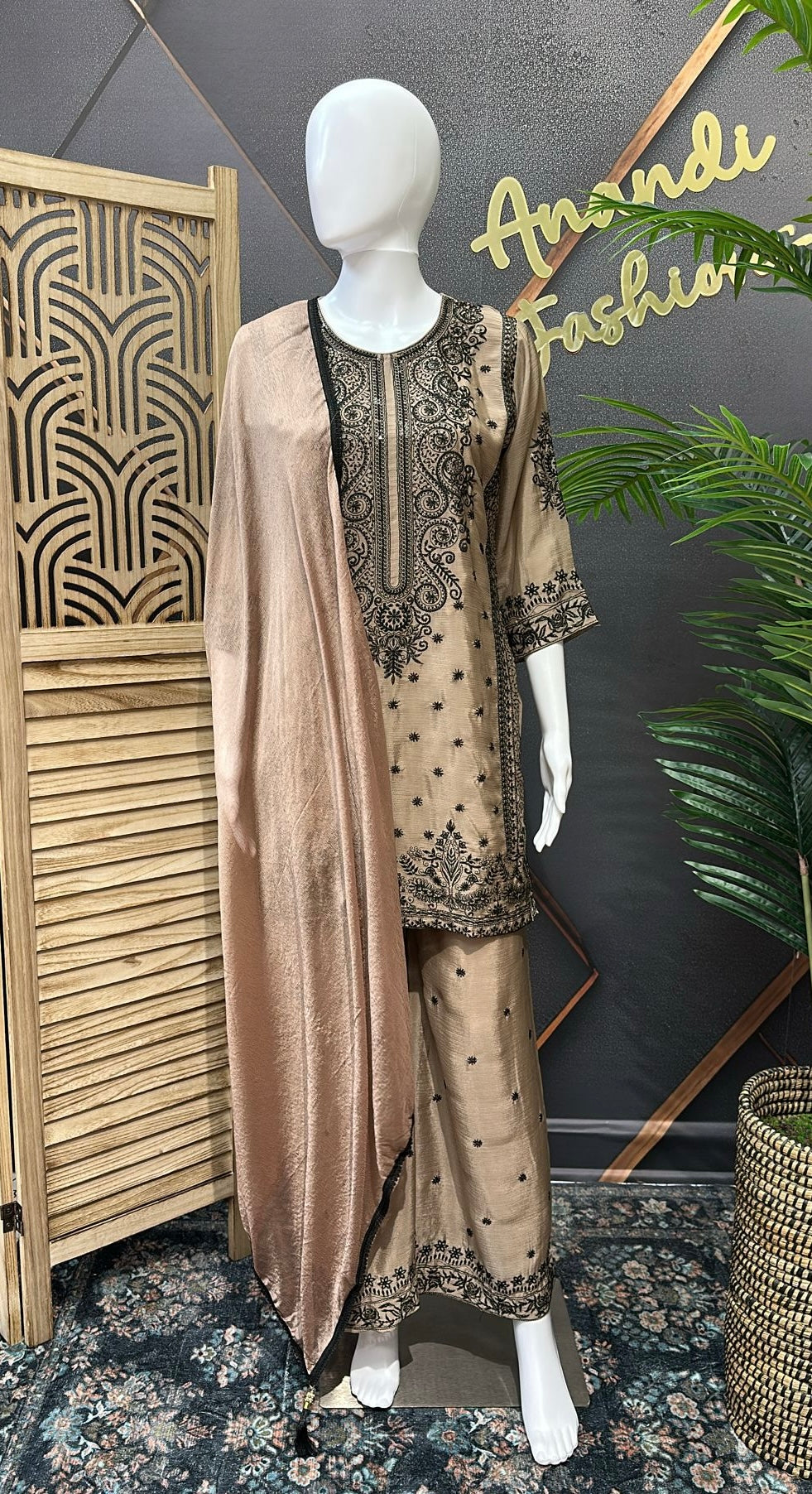 Party Wear Palazzo Set