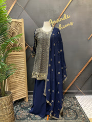 Plus Size Sharara Dress Sharara Set