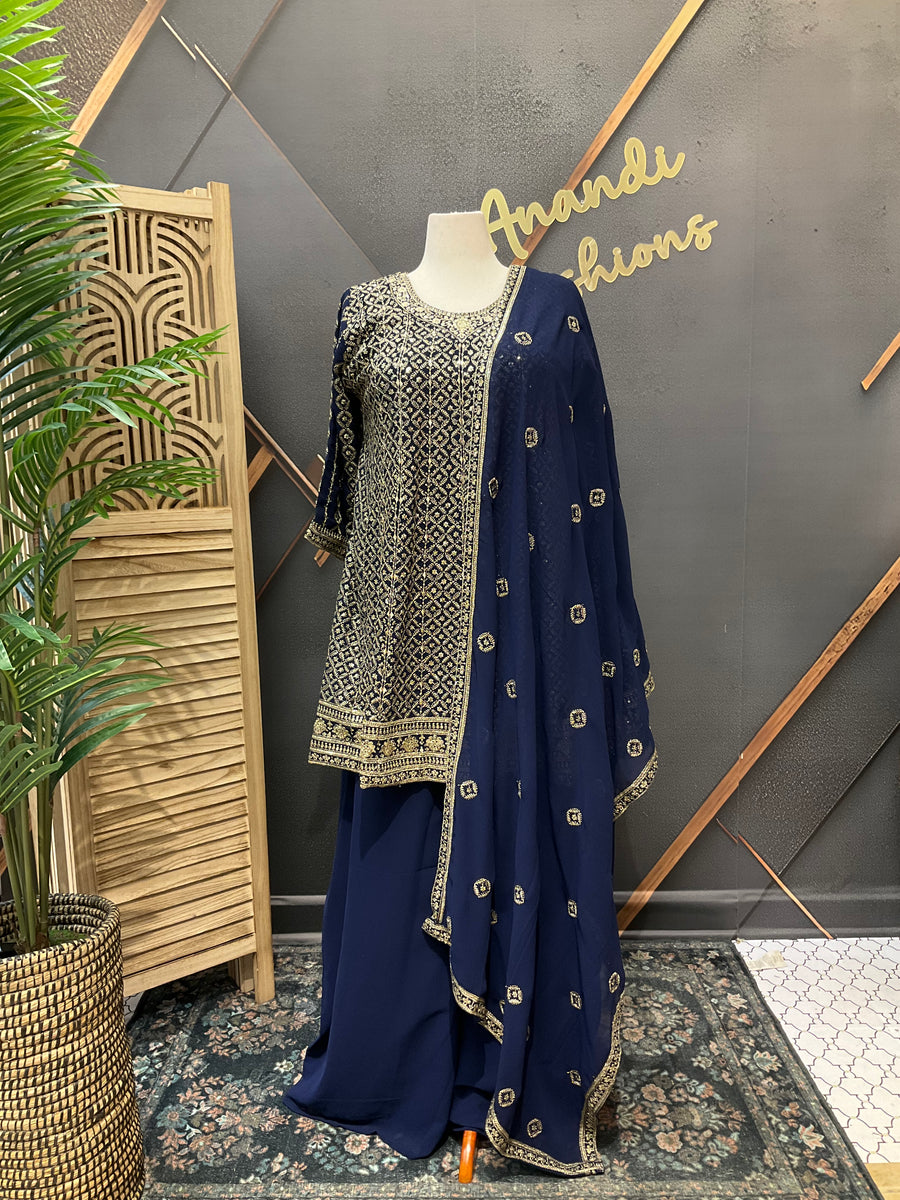 Plus Size Sharara Dress Sharara Set