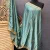 Satin Silk Dupattas with Gold Zari Work