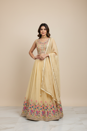 Gold Lehenga Set