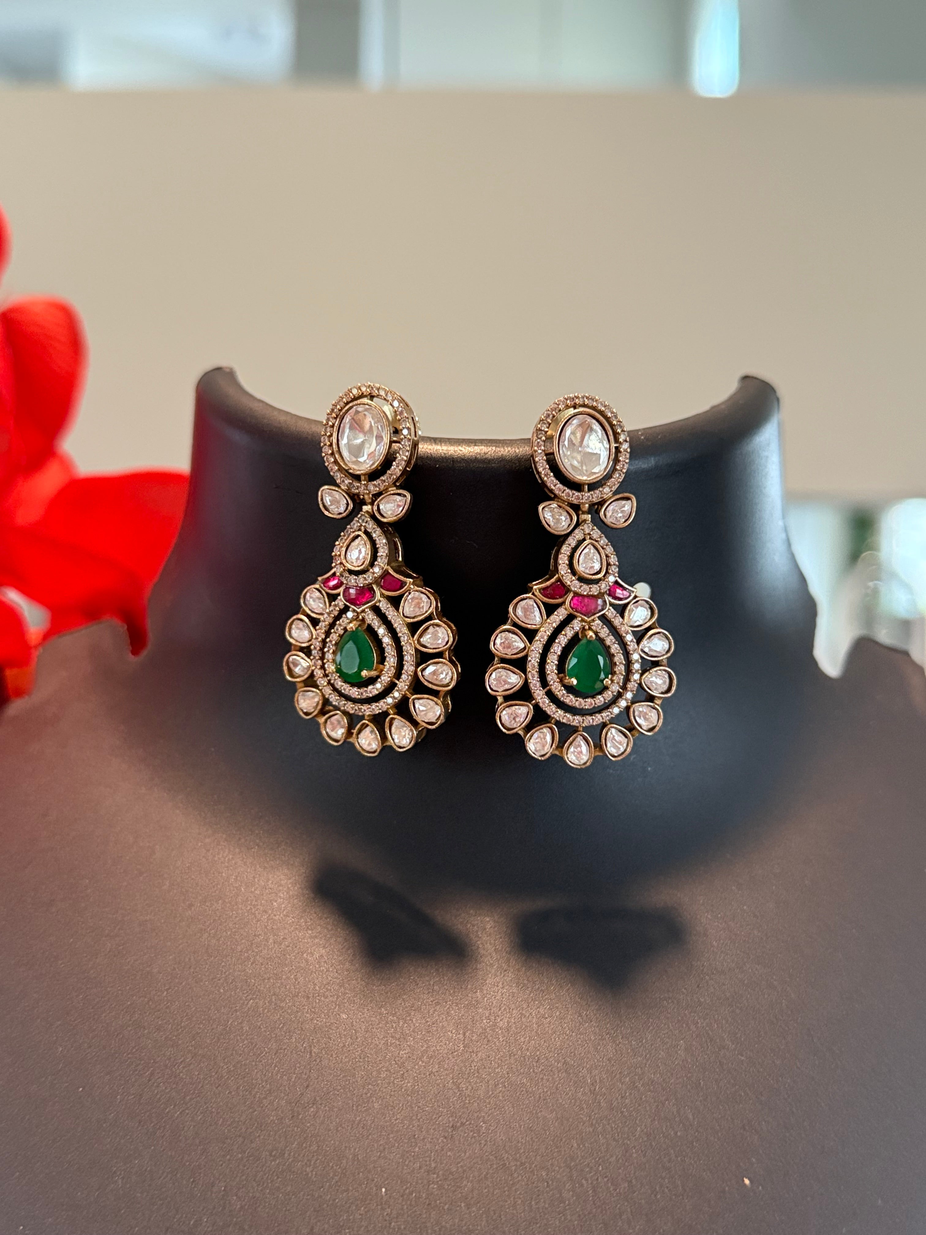 Moissanite Necklace set