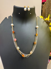 Mala with multicolor Beads