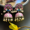 Meenakari Painting Hand Painting Jhumkas /Earrings
