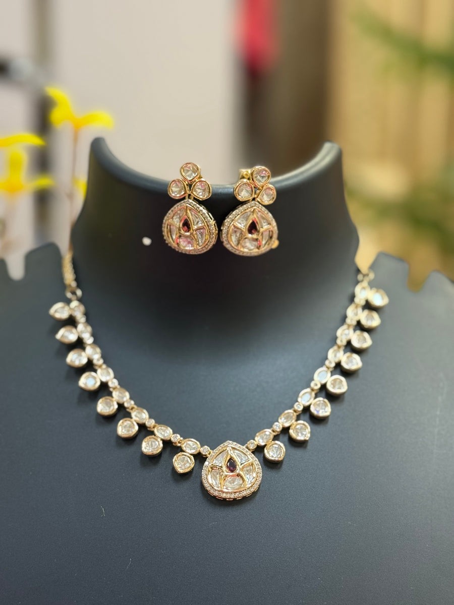 Kundan Necklace Set